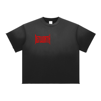 Sun Fade Raw Edge T-Shirt